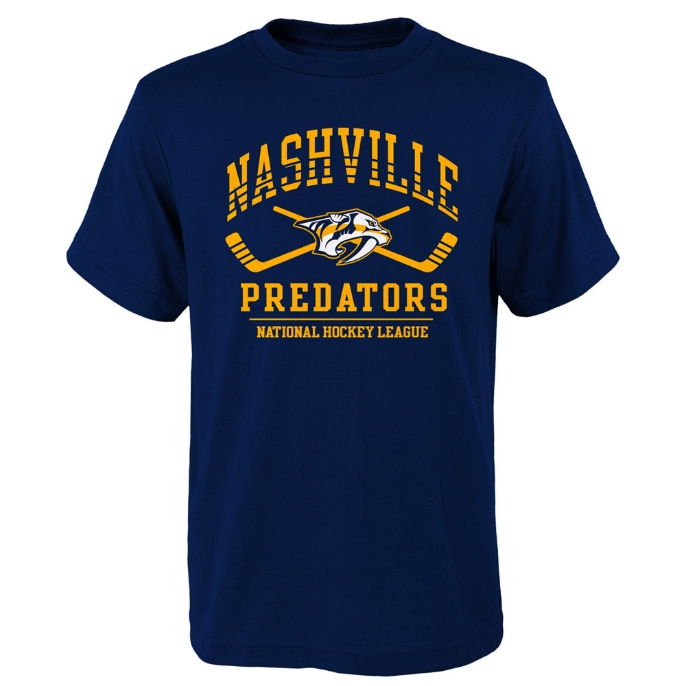 Outerstuff NHL Fundemental Barn T-skjorte Nashville Predators