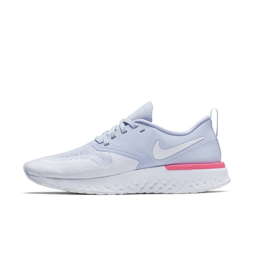 Nike Odyssey React Flyknit 2 Joggesko Dame Lyseblå