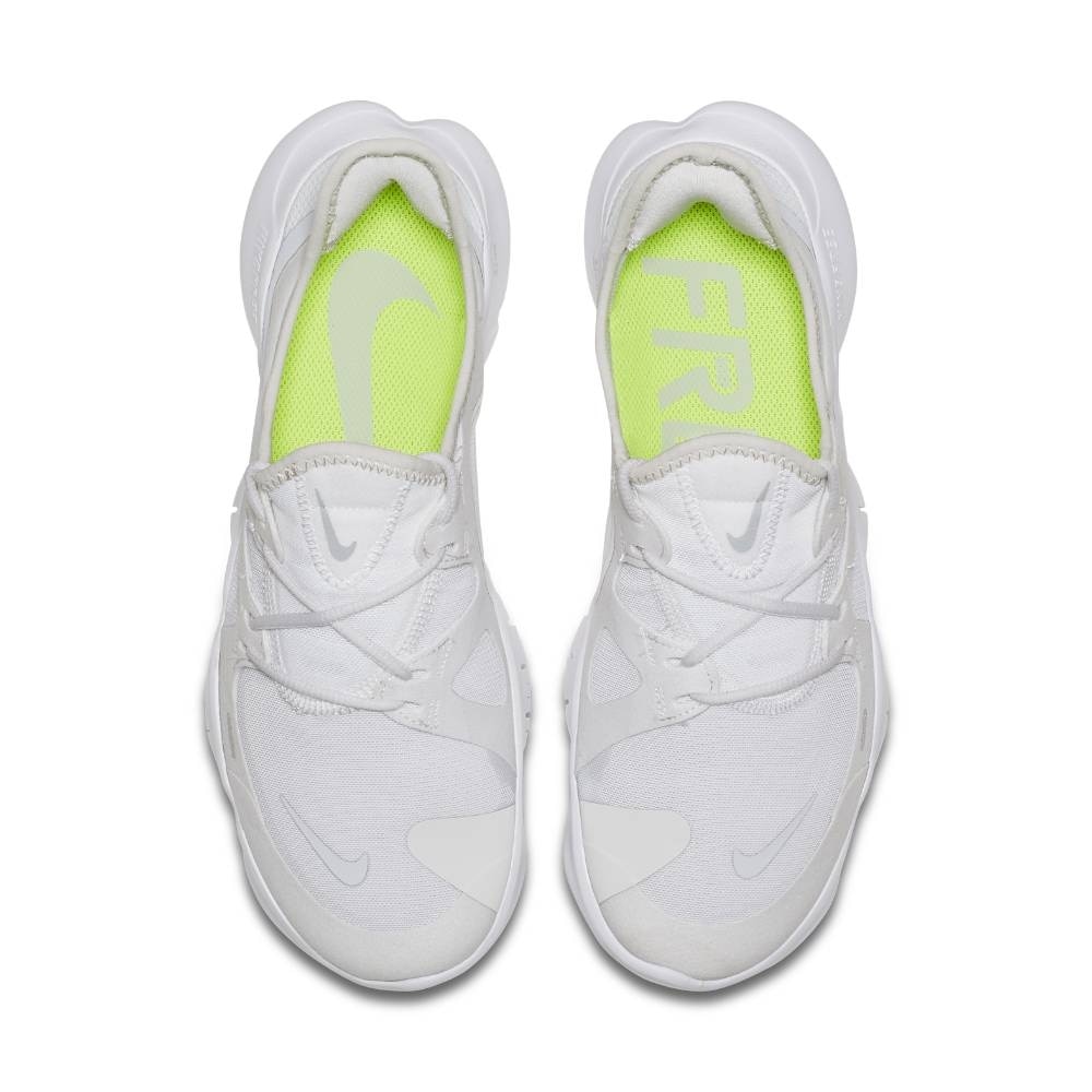Nike Free Run Flyknit 5.0 Joggesko Herre Hvit Torshov Torshov Sport