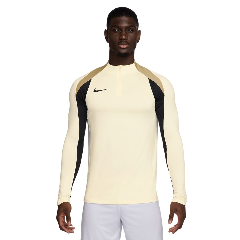 Nike Dri-FIT Strike Treningsgenser Beige/Sort