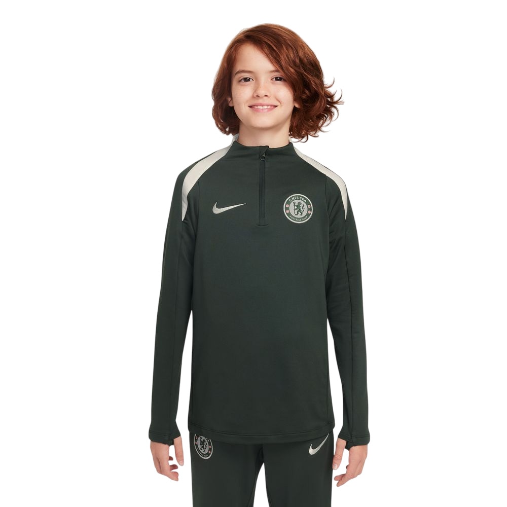 Nike Chelsea Dri-FIT Strike Treningsgenser Barn 25/26 Grønn