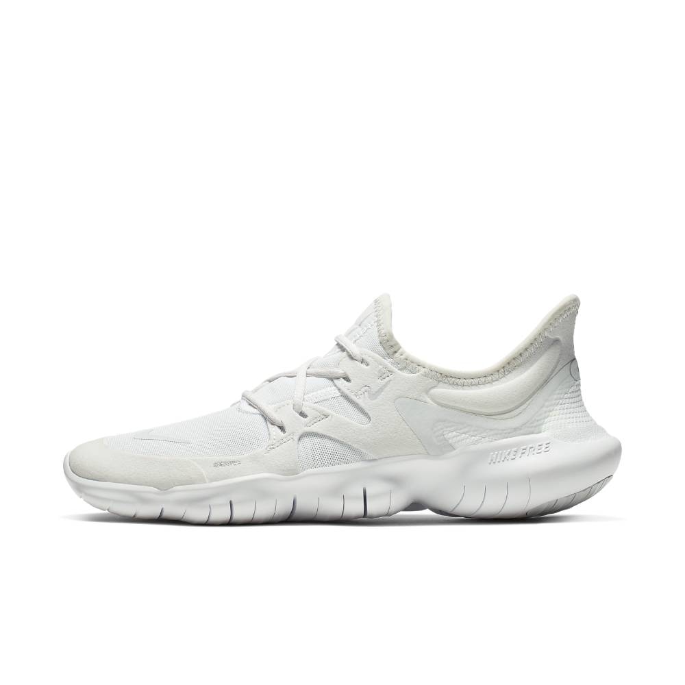 Nike free rn clearance hvit