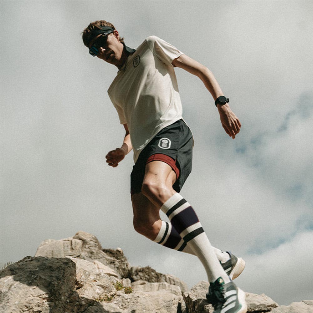YMR Track Club Stadion 2in1 Løpeshorts Herre