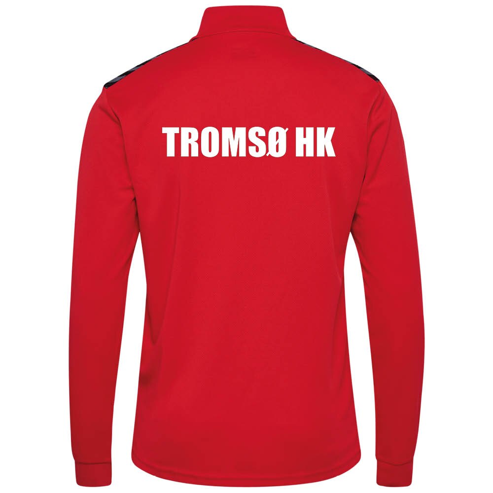 Hummel Tromsø Håndballklubb Half-Zip Treningsgenser Barn Rød/Sort 