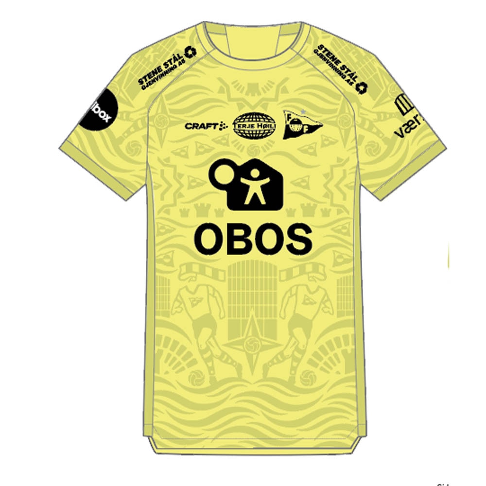 Craft Fredrikstad FK Keeperdrakt Eliteserien 2025 Barn Borte