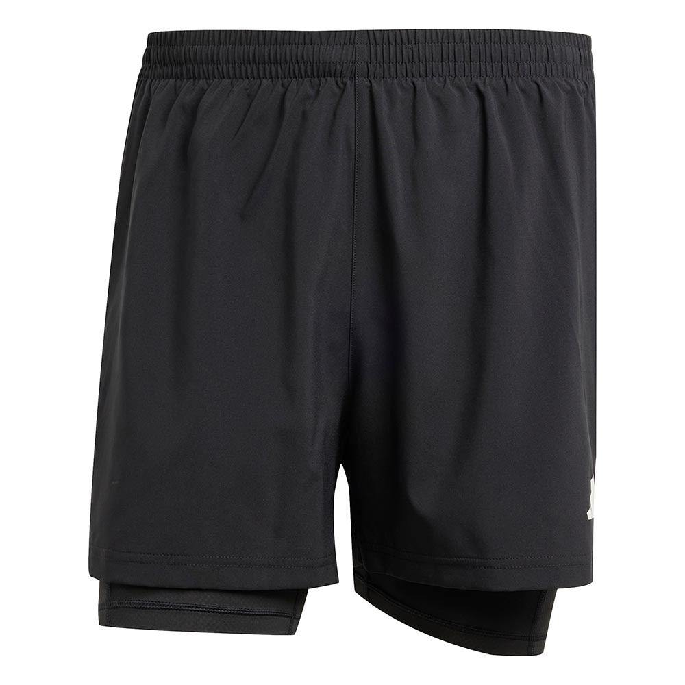 Adidas Own The Run CLIMACOOL 2in1 Løpeshorts Herre Sort