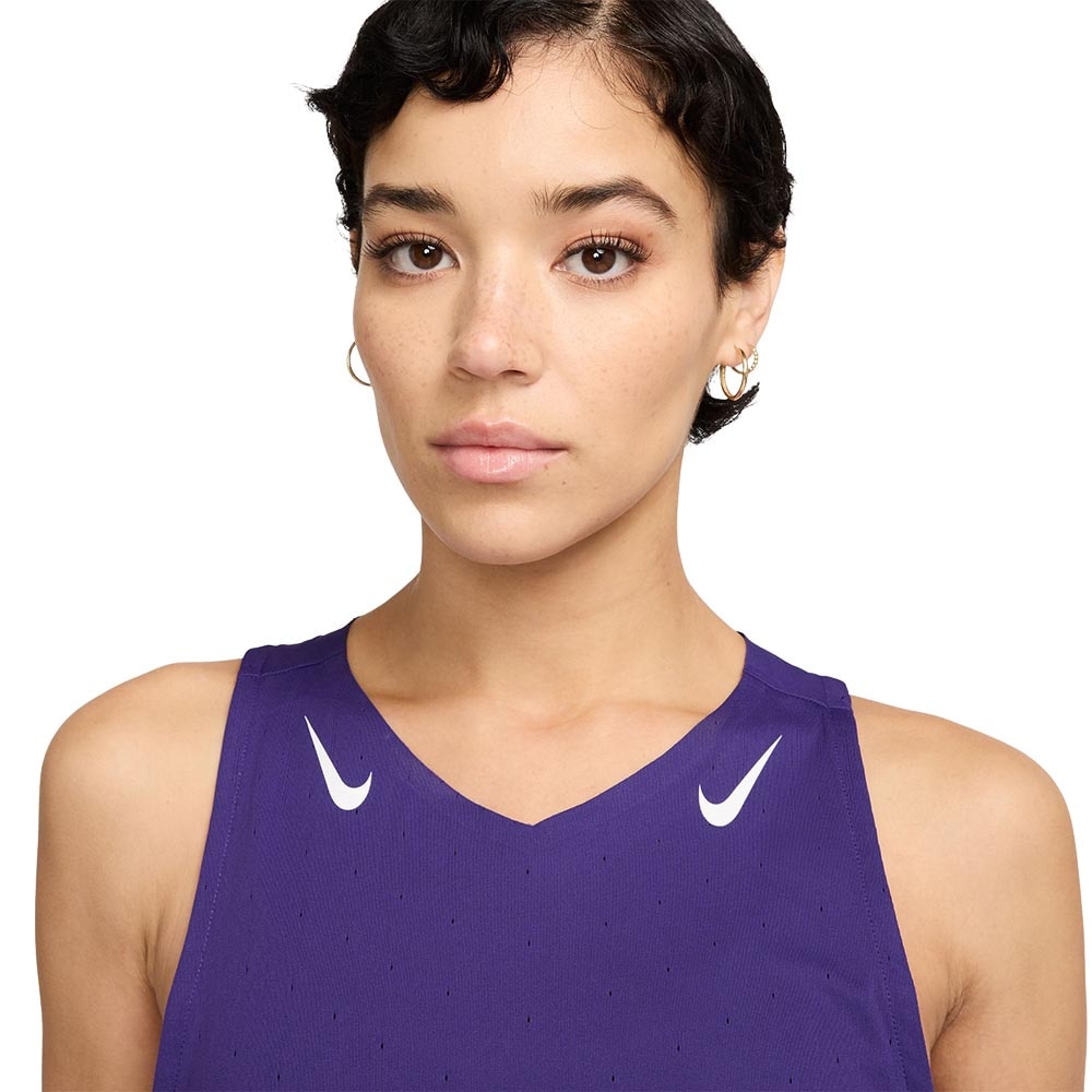 Nike Dri-Fit AeroSwift ADV Singlet Dame Lilla