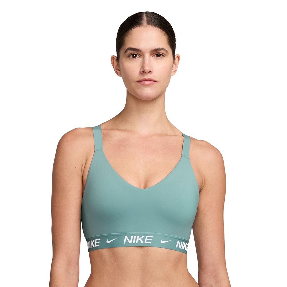 Nike Dri-Fit Indy Medium Support Sports-BH Grønn/Hvit
