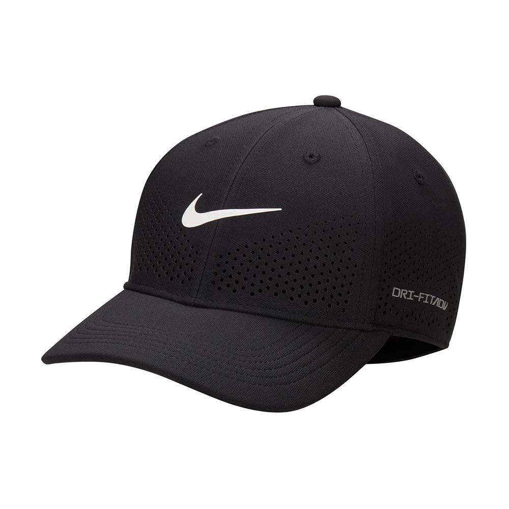 Nike Dri-Fit ADV Swoosh Club Cap Sort/Hvit