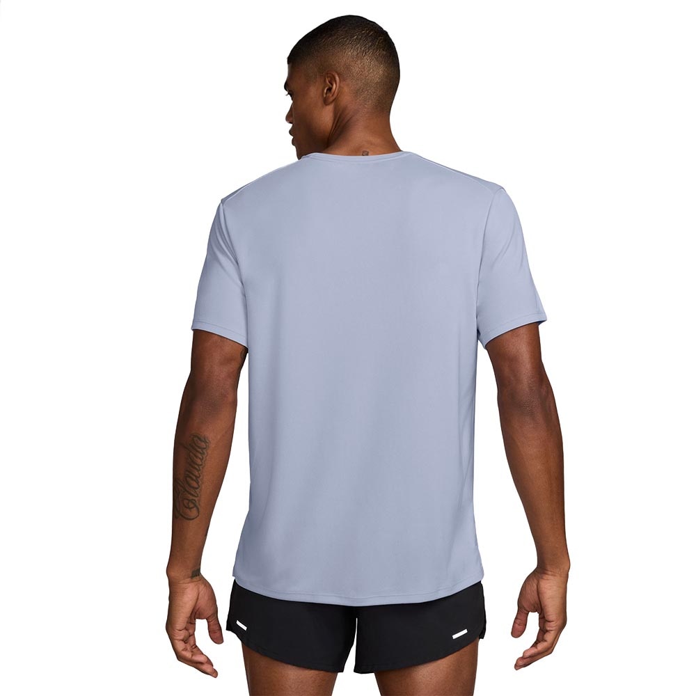 Nike Dri-Fit Miler Kortermet Trøye Herre Lys Blå