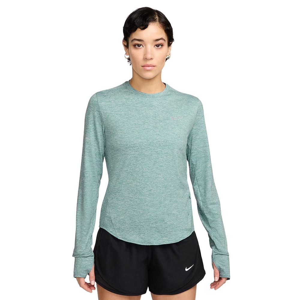 Nike Dri-Fit Swift UV Langermet Trøye Dame Grønn/Blå