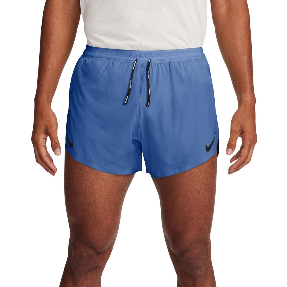Nike AeroSwift Dri-Fit ADV 4in Løpeshorts Herre Blå/Sort