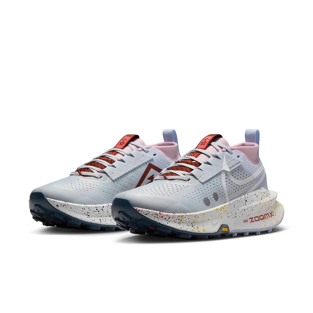 Nike Zegama Trail 2 Joggesko Dame Blå/Rosa/Burgunder