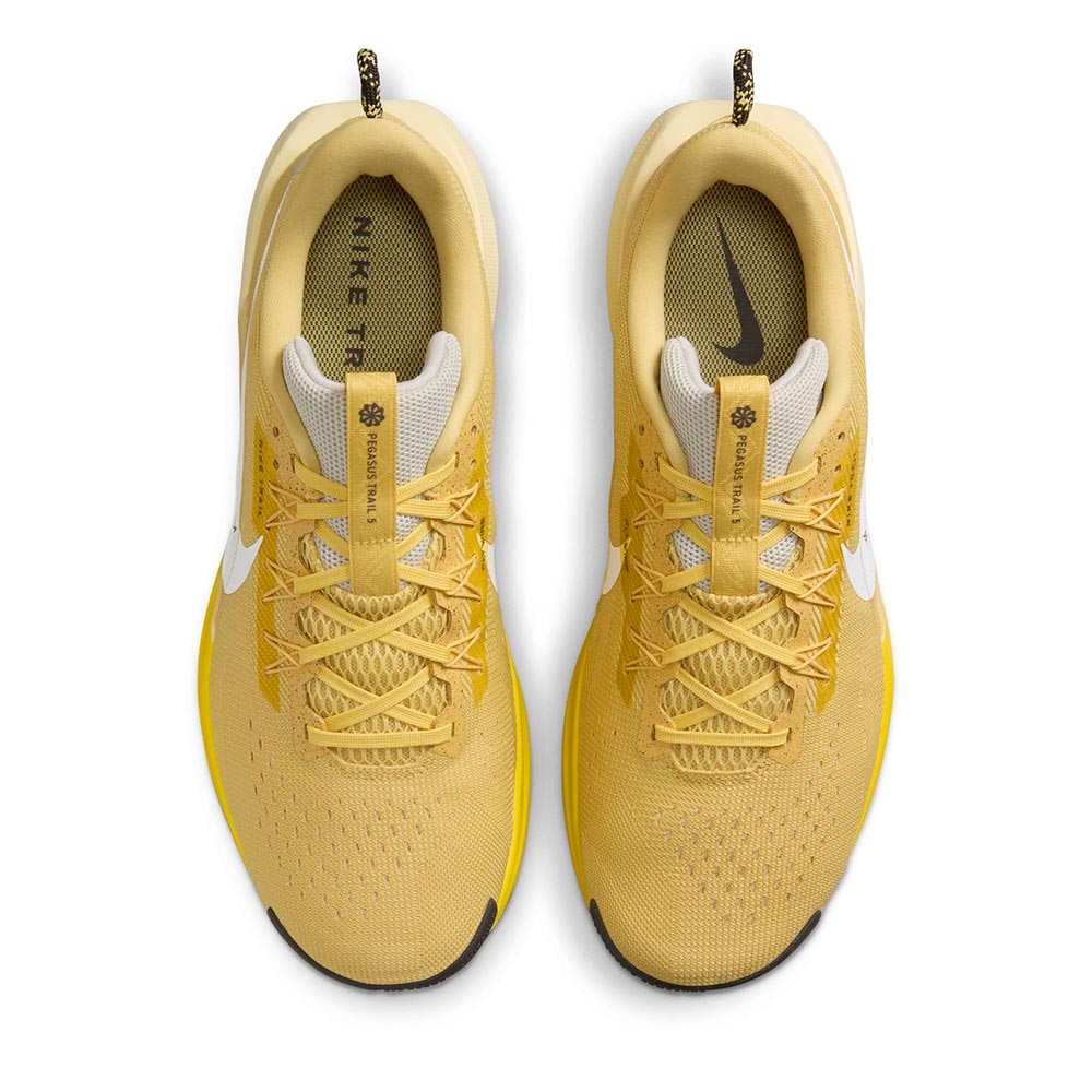 Nike Pegasus Trail 5 Joggesko Herre Gul/Hvit/Sort