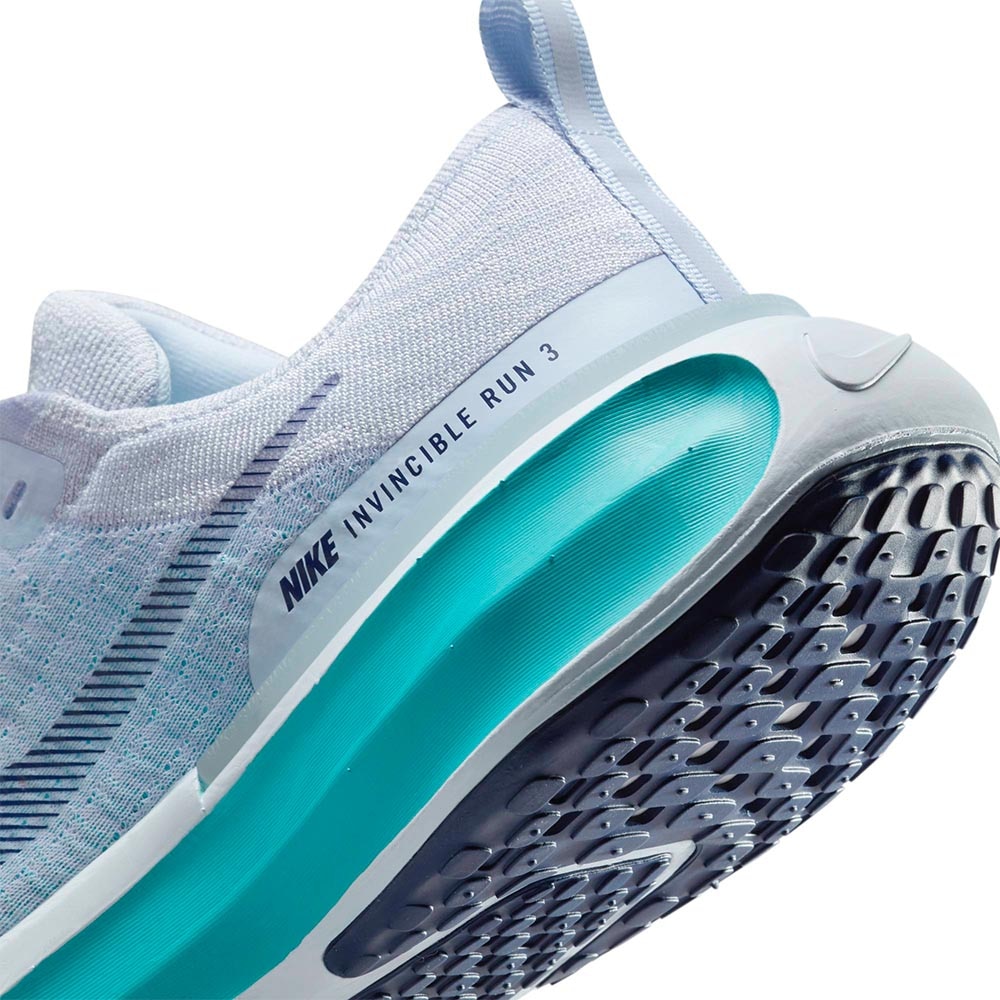 Nike ZoomX Invincible Run Flyknit 3 Joggesko Herre Blå/Turkis