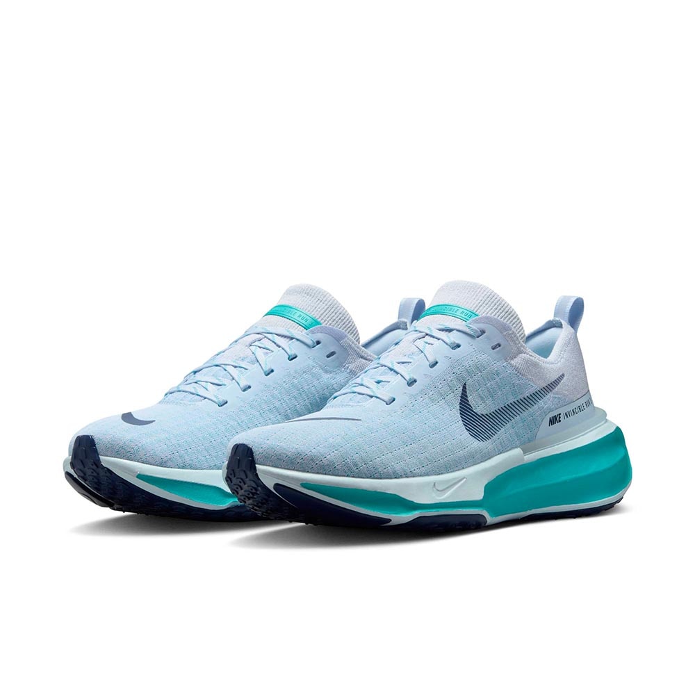 Nike ZoomX Invincible Run Flyknit 3 Joggesko Herre Blå/Turkis