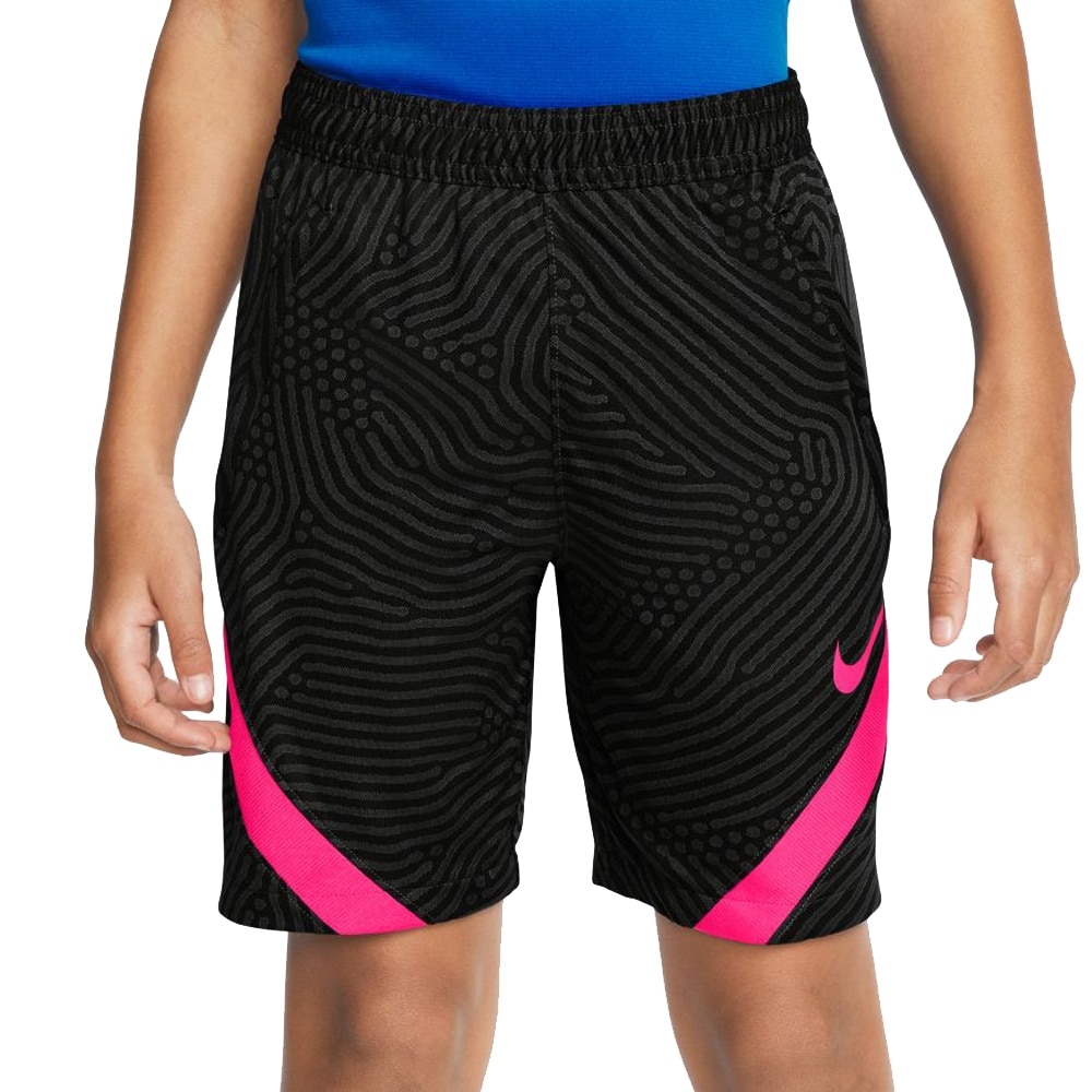 Nike Dry Strike Fotballshorts Knit Barn Sort/Rosa
