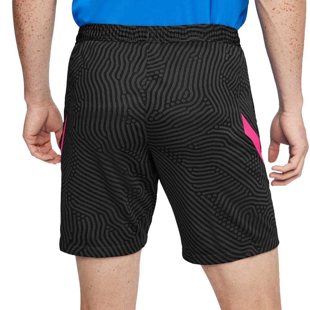 Nike Dry Strike Fotballshorts Knit Sort/Rosa