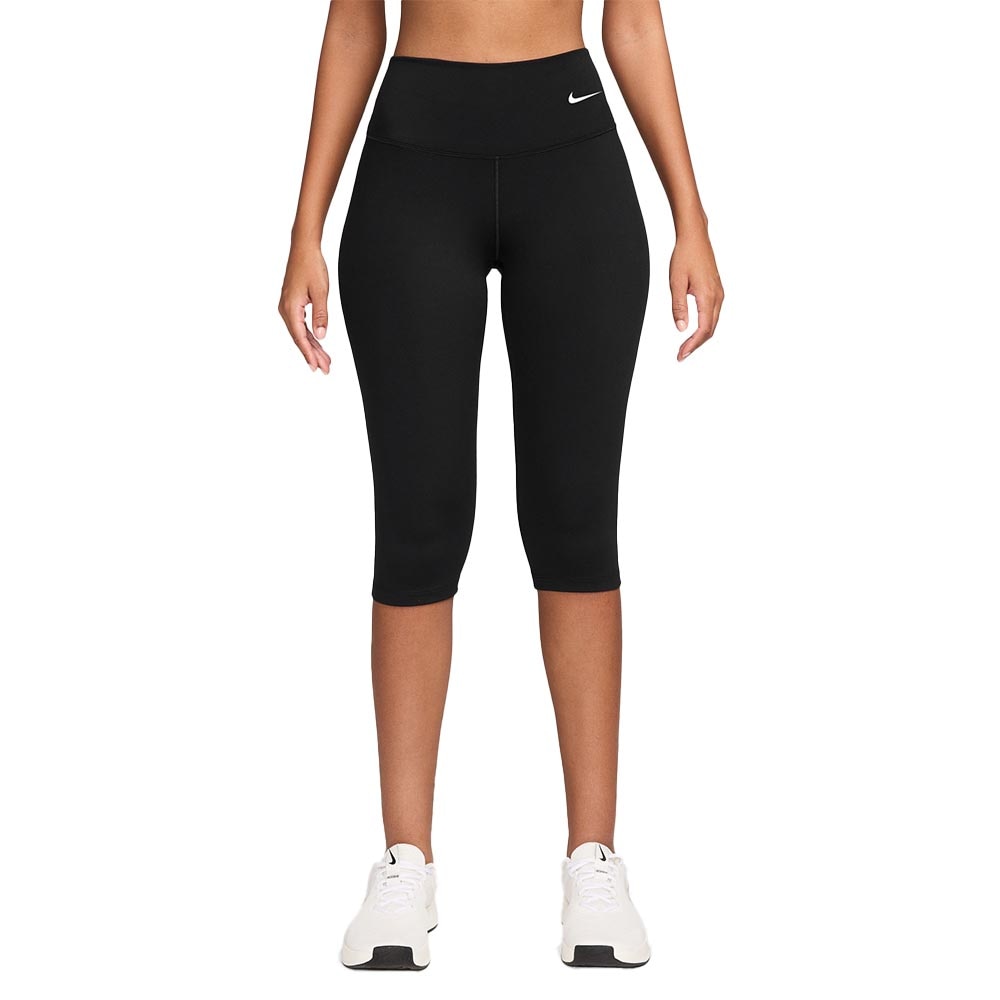 Nike Dri-Fit One High-Rise Capri Tights Dame Sort