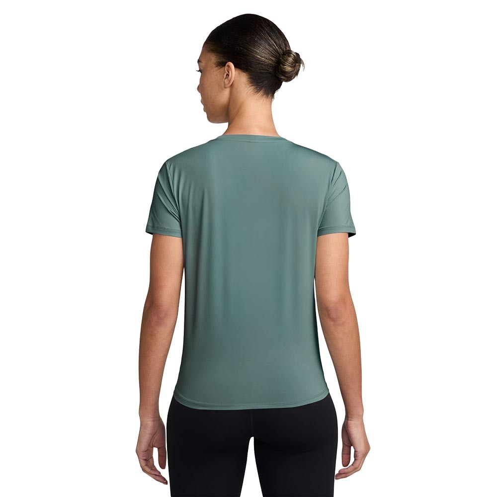 Nike Dri-Fit One Classic Kortermet Trøye Dame Grønn/Blå