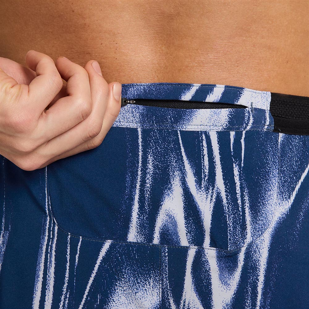 Nike Dri-Fit ADV AeroSwift 2" Løpeshorts Herre Blå/Hvit