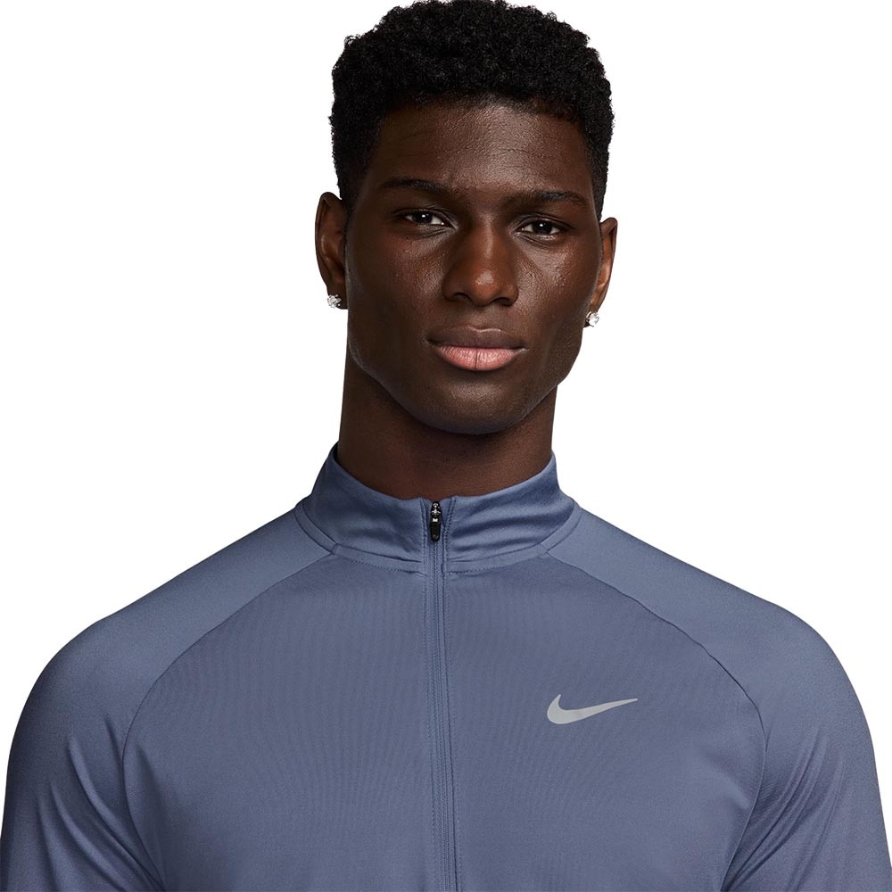 Nike Dri-Fit Stride Half-Zip Langermet Trøye Herre Blå