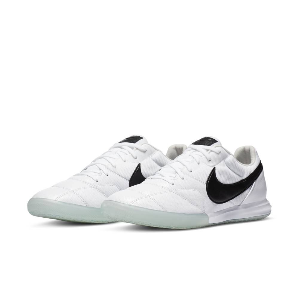 Nike Tiempo Premier II Sala IC Futsal Innendørs Fotballsko Hvit/Sort