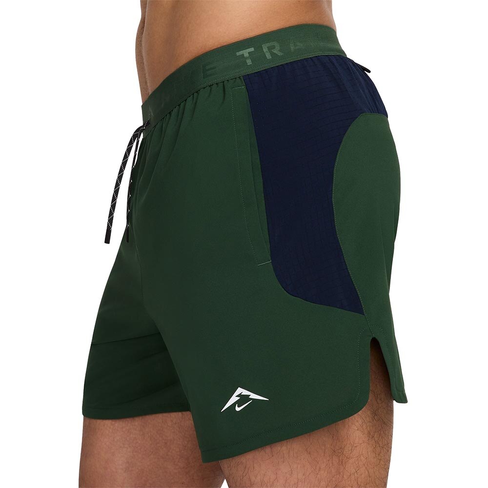 Nike Dri-Fit Trail 6" Brief-Lined Løpeshorts Herre Grønn
