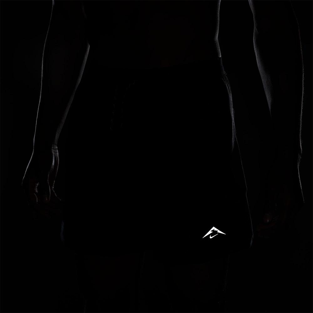 Nike Dri-Fit Trail 6" Brief-Lined Løpeshorts Herre Sort
