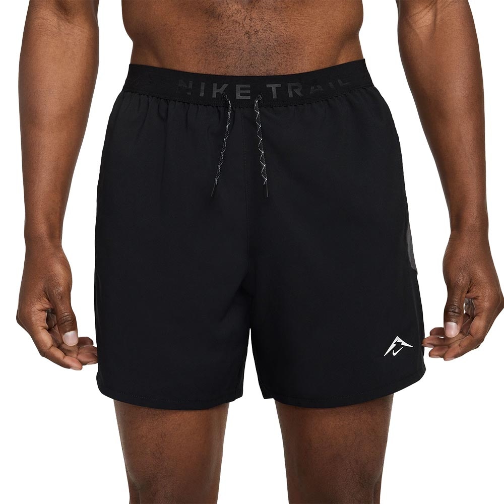 Nike Dri-Fit Trail 6" Brief-Lined Løpeshorts Herre Sort