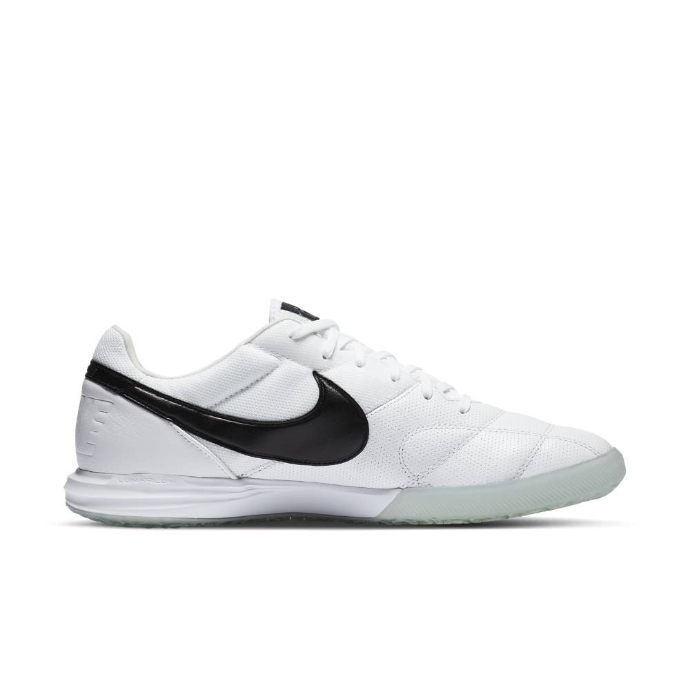 Nike Tiempo Premier II Sala IC Futsal Innendørs Fotballsko Hvit/Sort