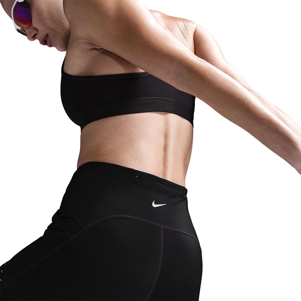 Nike Dri-Fit Swift High-Rise 4" Løpeshorts Dame Sort