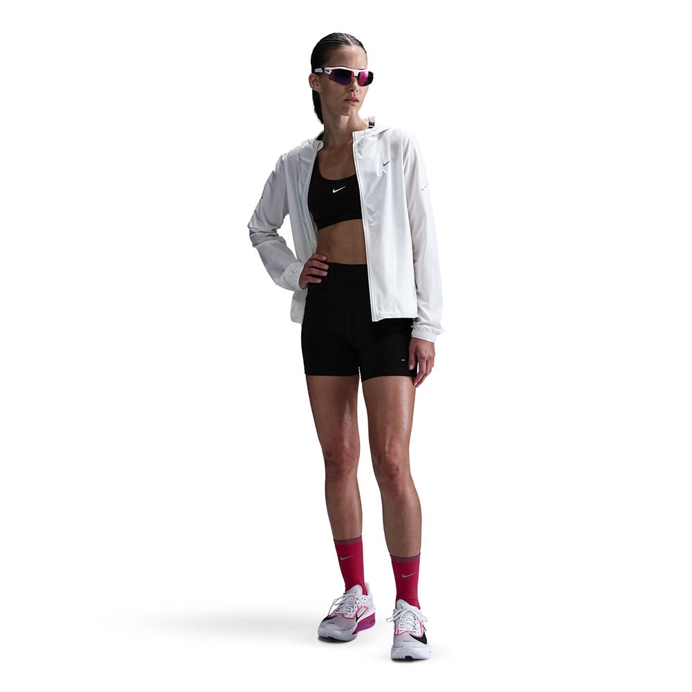 Nike Dri-Fit Swift High-Rise 4" Løpeshorts Dame Sort