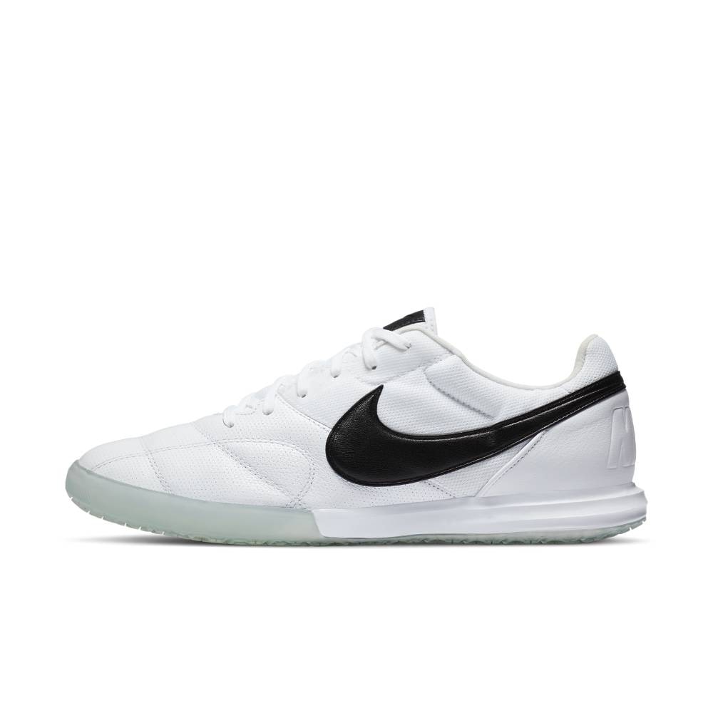 Nike Tiempo Premier II Sala IC Futsal Innendørs Fotballsko Hvit/Sort