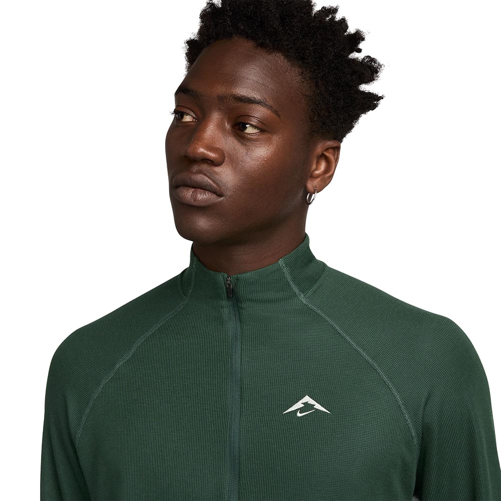 Nike Dri-Fit Trail Midlayer Half-Zip Herre Grønn/Grå