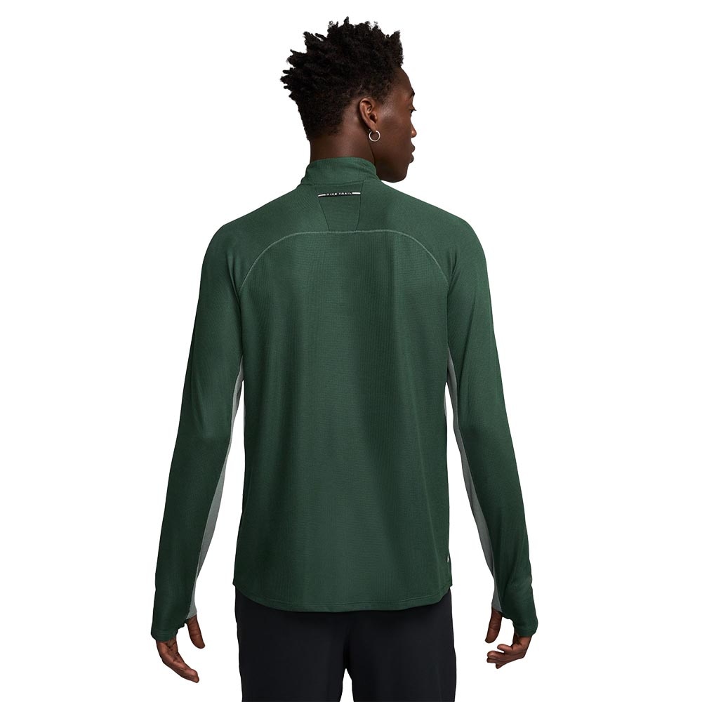 Nike Dri-Fit Trail Midlayer Half-Zip Herre Grønn/Grå