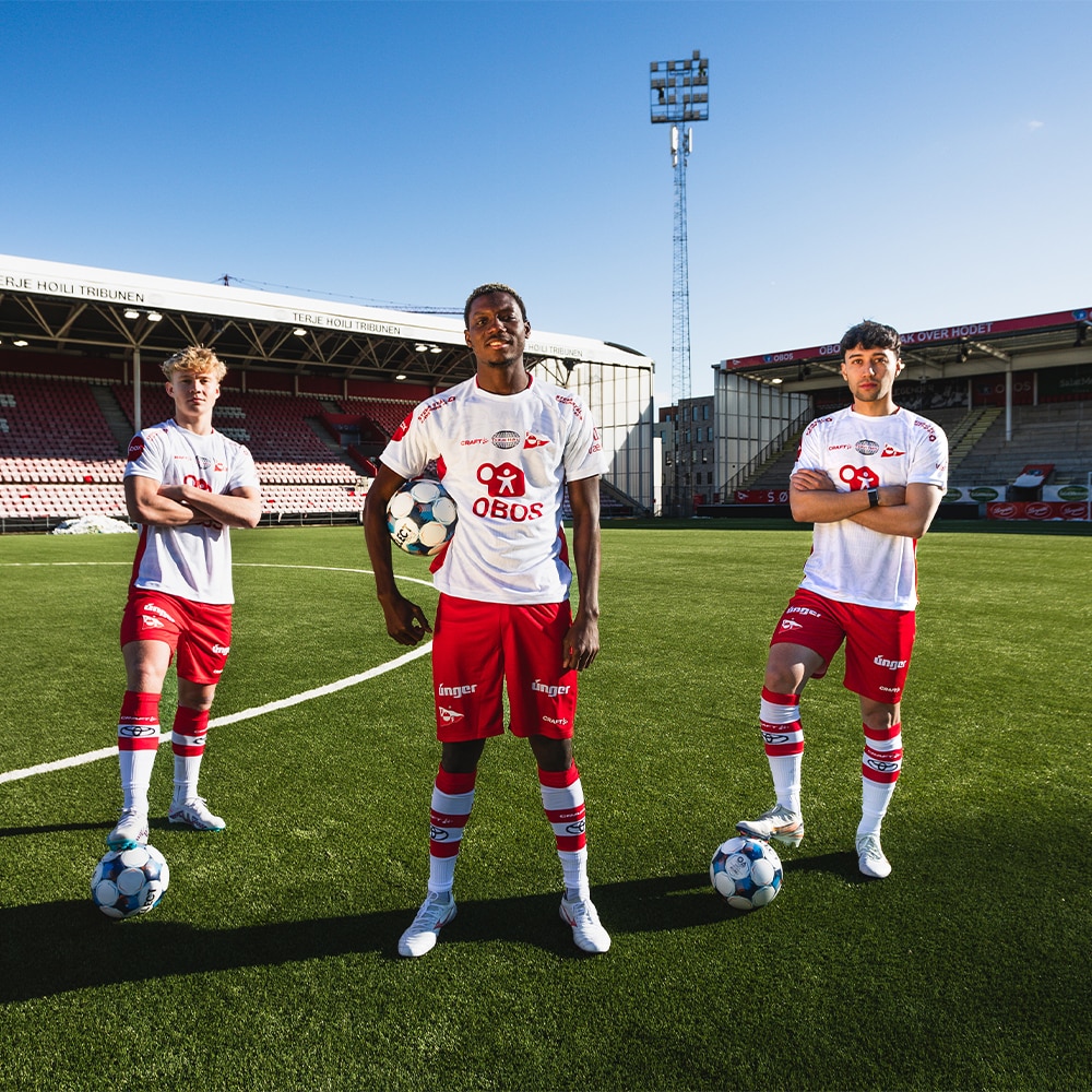 Craft Fredrikstad FK Fotballdrakt Eliteserien 2025 Barn Hjemme 