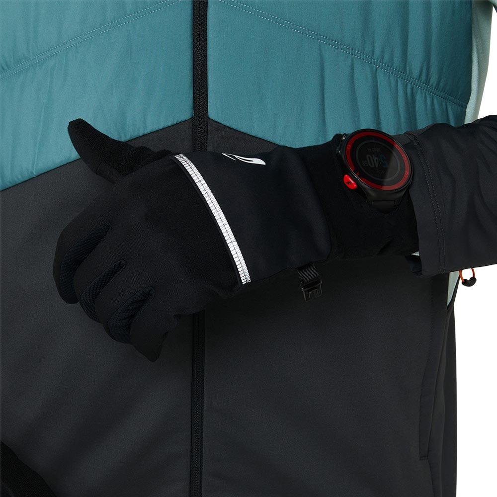 Asics Wind-Block Running Hansker Sort