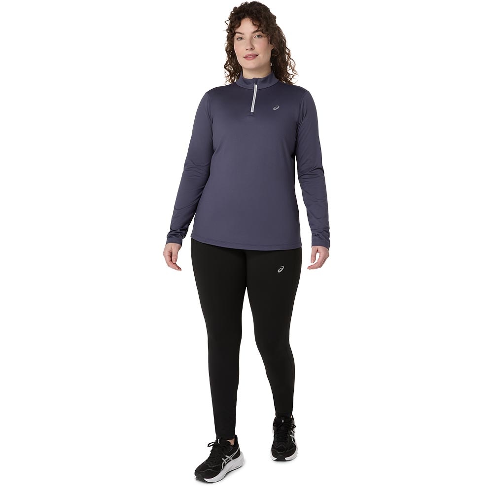 Asics Core Half-Zip Winter Langermet Trøye Dame Lilla