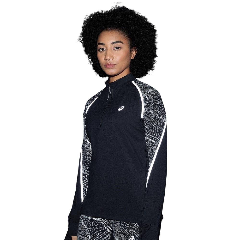 Asics Limited Series Lite-Show Langermet Trøye Dame Sort
