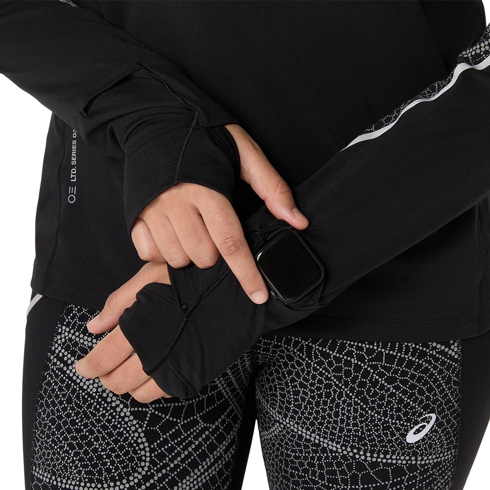 Asics Limited Series Lite-Show Langermet Trøye Dame Sort