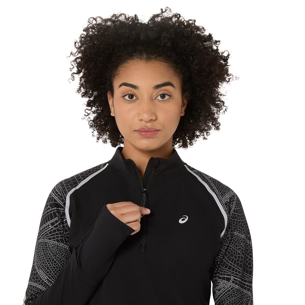 Asics Limited Series Lite-Show Langermet Trøye Dame Sort
