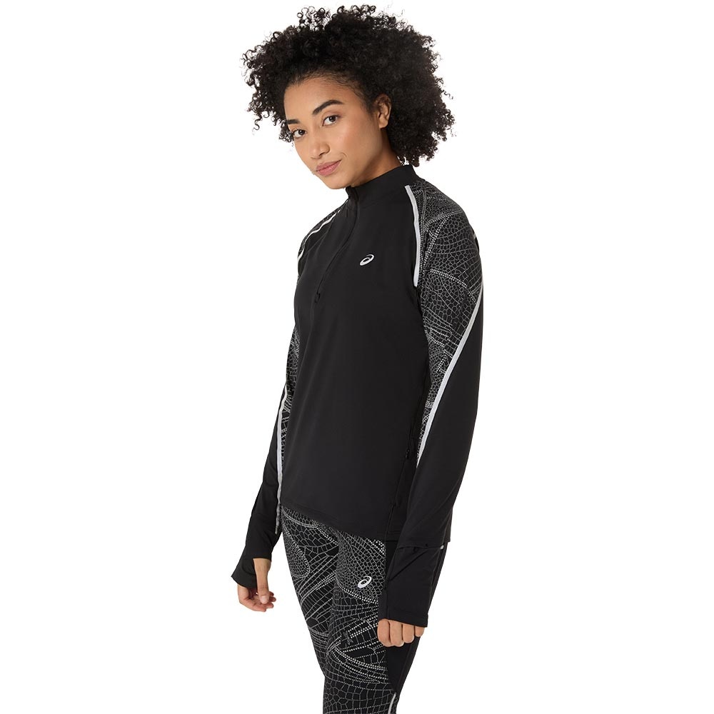 Asics Limited Series Lite-Show Langermet Trøye Dame Sort