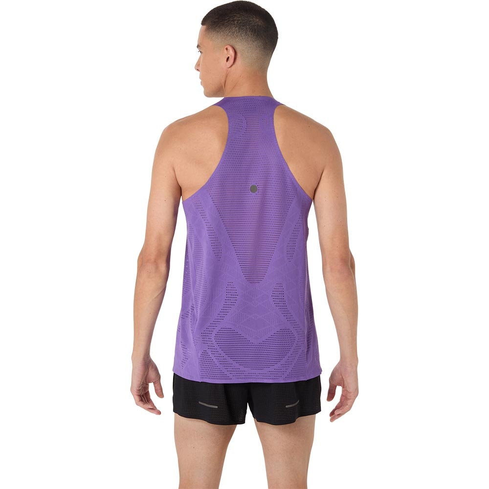 Asics MetaRun Singlet Herre Lilla