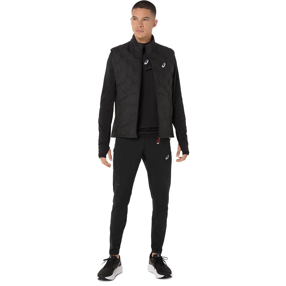 Asics Road Winter Vest Herre Sort