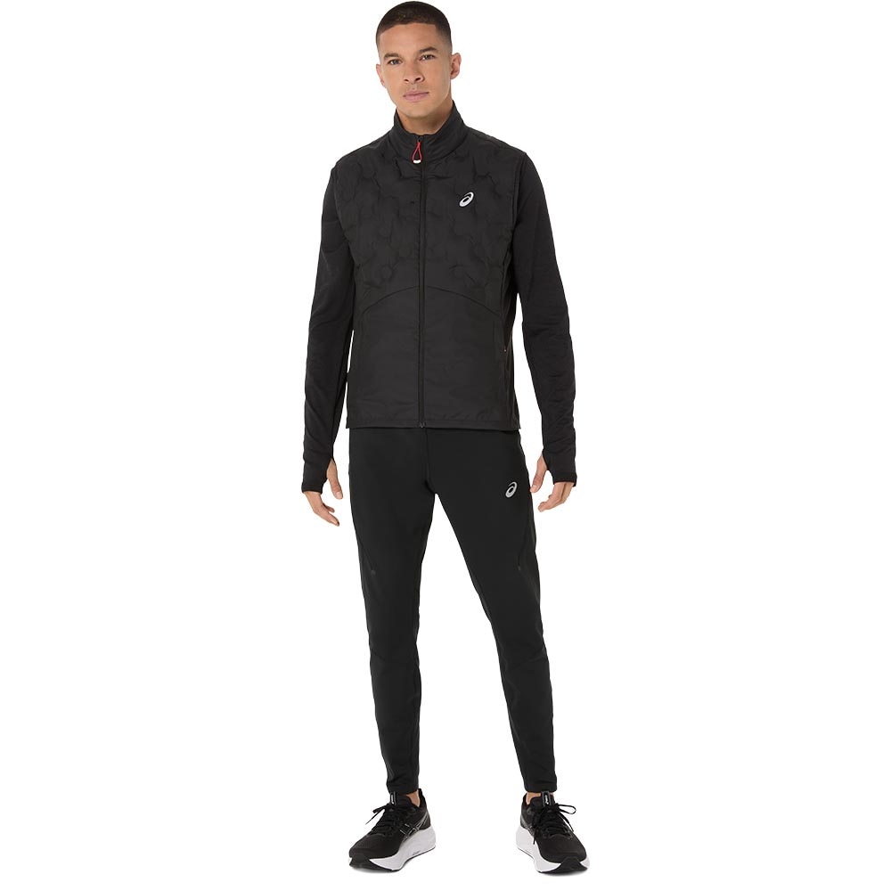 Asics Road Winter Vest Herre Sort