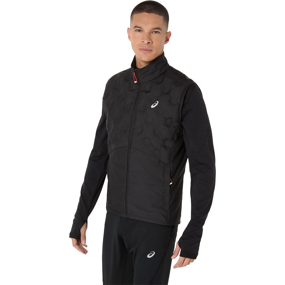 Asics Road Winter Vest Herre Sort