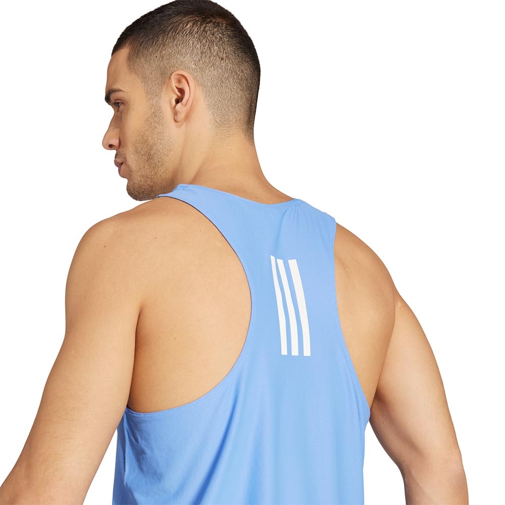 Adidas Own The Run Tank Herre Blå/Hvit
