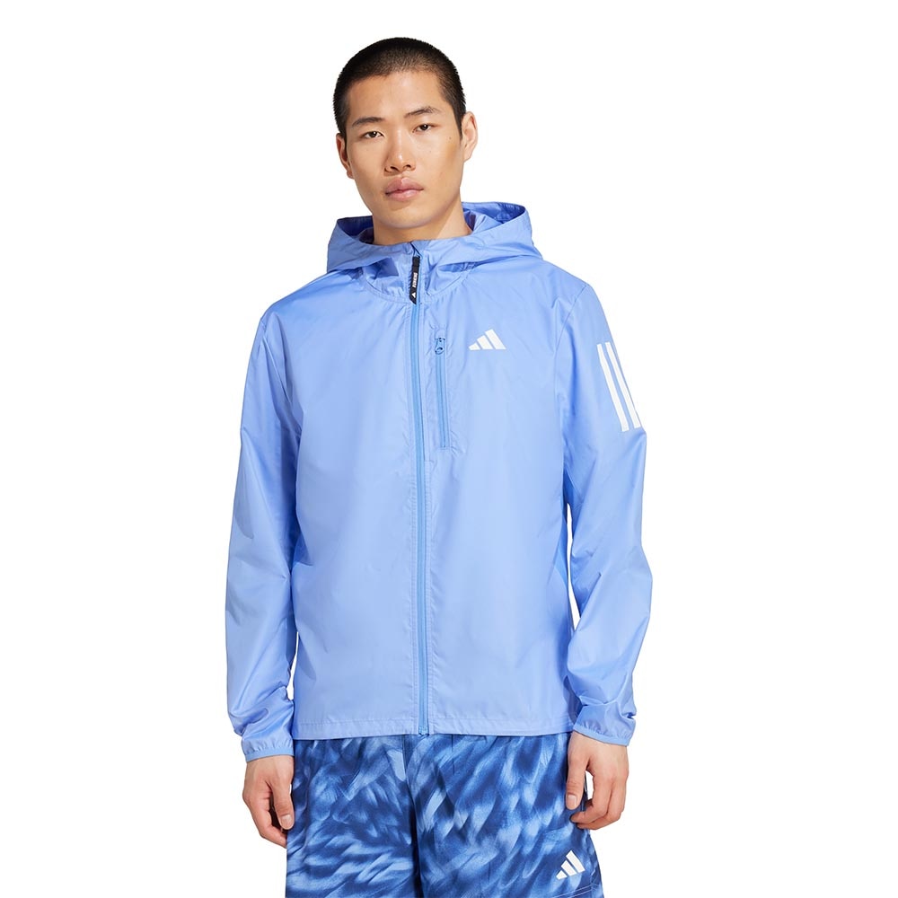Adidas Own The Run Løpejakke Herre Blå/Hvit