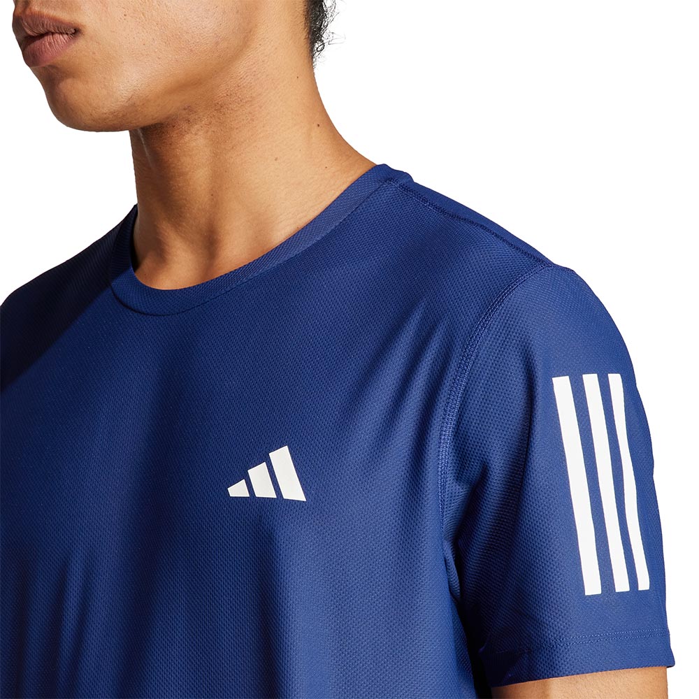 Adidas Adidas Own The Run Kortermet Løpetrøye Herre Mørk Blå